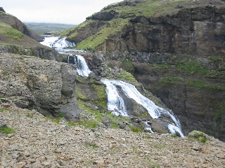 Glymur von oben